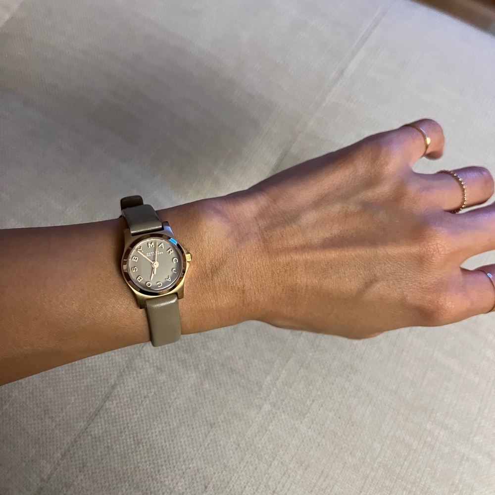 Marc by Marc Jacob’s leather band watch